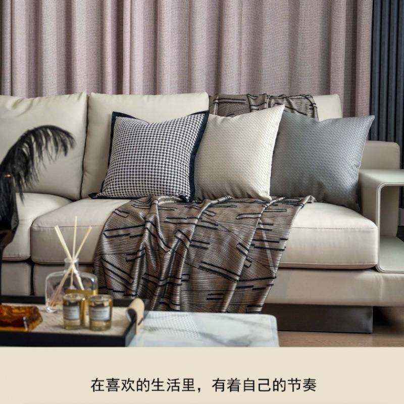 复古千鸟格奶油中古风沙发抱枕靠垫设计师款软装家居沙发靠垫枕头,鲜花速递/花卉仿真/绿植园艺,割草机/草坪机,淘宝优惠券,粉丝福利购,淘宝优惠卷