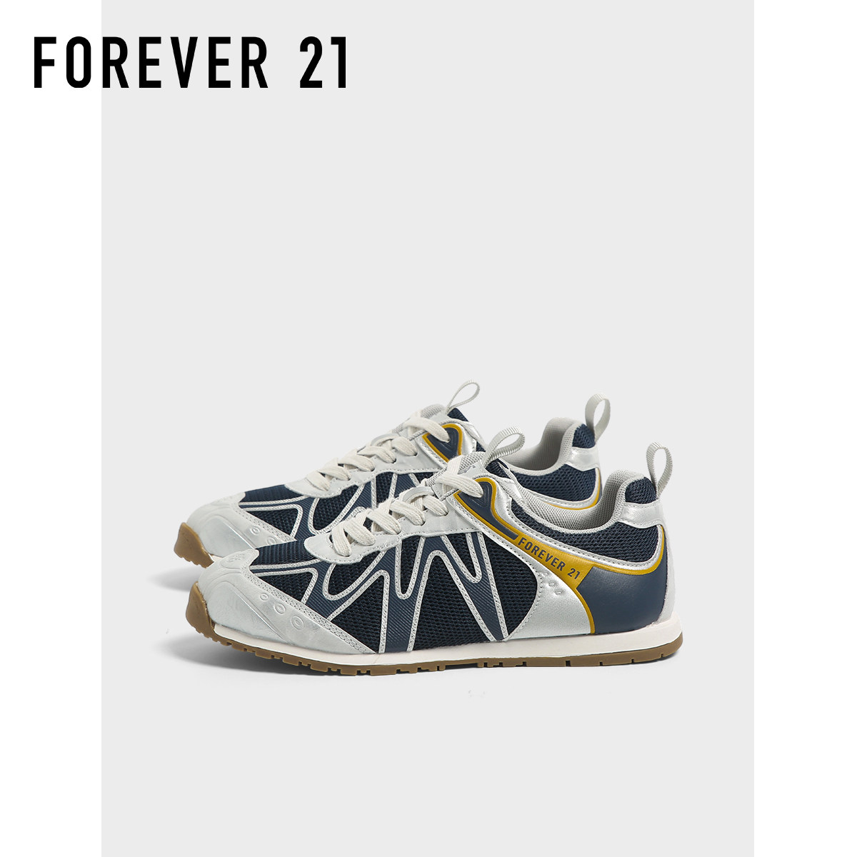 FOREVER21复古拼色德训鞋