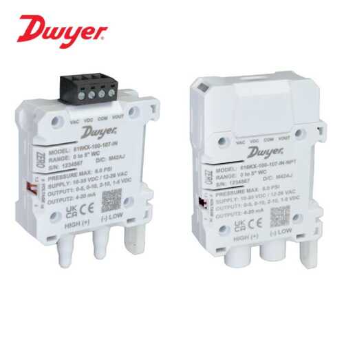 Dwyer德威尔差压变送器616KX-025/050-100/101/102/103/104-PA/IN