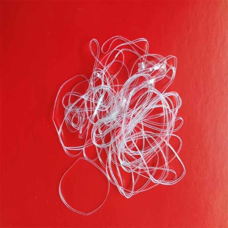 60MM*2MM透明防老化橡皮筋胶圈MB-6024 透明回弹力胶圈供应