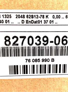 EQN1325 2048 62S12-78 ID586653-56/827039-06海德汉原装编码器