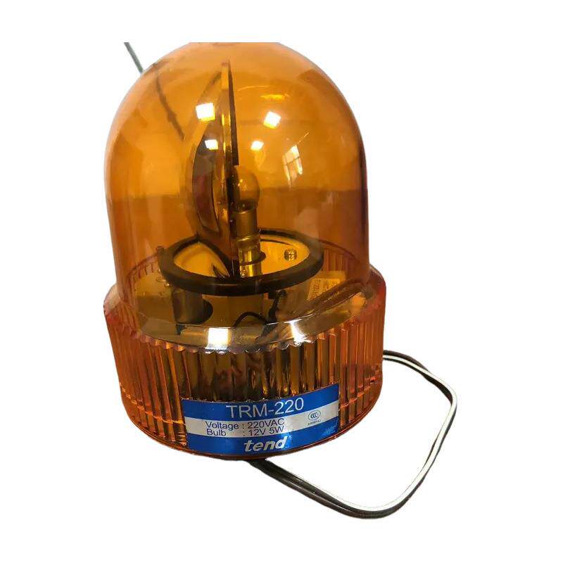TEND天得闪光警示灯TRM-220-O 橙色旋转型钨丝灯泡220VAC警示灯