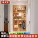 实木洞洞板定制造型墙多功能入户玄关墙面上木质置物架收纳展示架