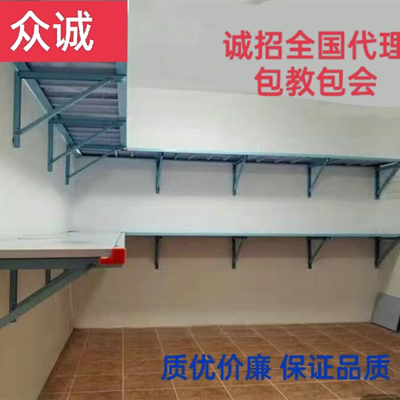 车库储藏间壁挂组装置物架地下室小房墙上安装货架整理收纳架