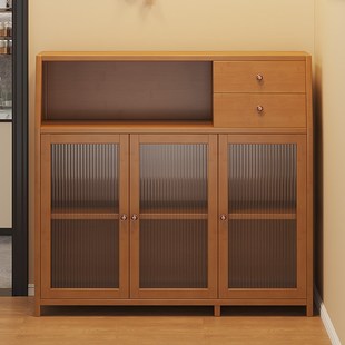 餐边柜靠墙一体储物柜客厅厨房小型可移动窄边柜收纳置物柜水吧台