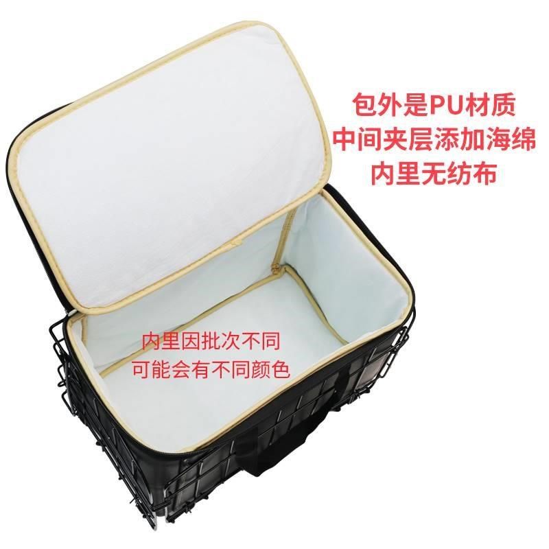 自行车篮子前篮后车筐篮子山地车车筐折叠车单车配件菜篮折叠篮子