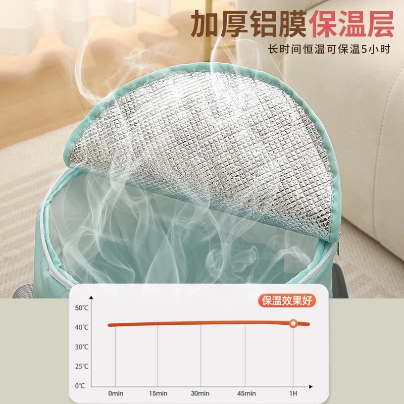 保温深桶多功能旅行便携足浴盆养生五层袋桶家用可泡脚折叠