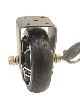 6.5寸直流无刷j轮毂170电机大扭矩机器人餐车工具轨道电动托车马