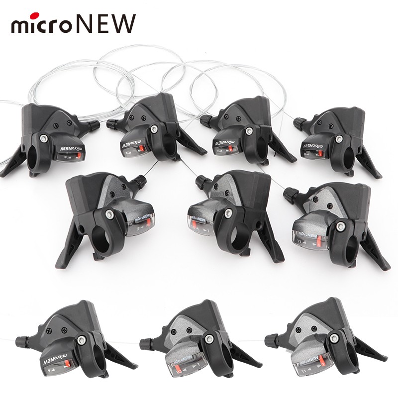 山地车变速器7/8/9/10/11速指拨器自行车变速改装套件27/30速小套