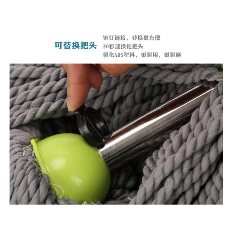堂上燕家用毕卡锁拧水拖不锈钢免手洗懒人拖把地拖拧水拖挤水