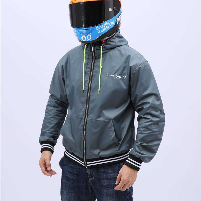 l秋托季机车骑行服男冬女防摔衣摩E赛车服赛车服机卫赛车服休闲