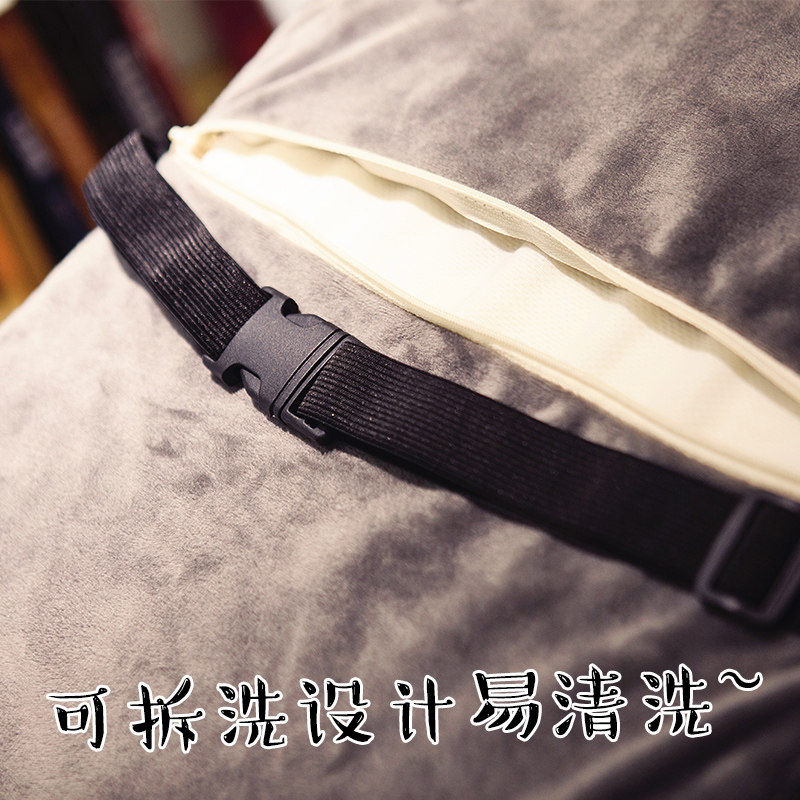 护腰靠垫腰垫办公室汽车腰靠椅子靠枕孕妇上班座椅Y靠背办工腰枕