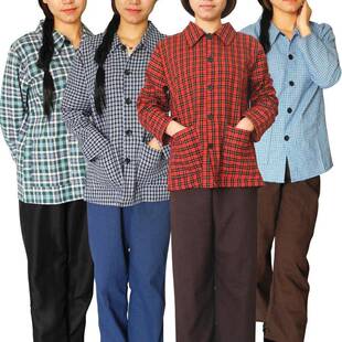 70年代的衣服60村姑演出服六七十年代怀旧服装老式乡村风农民装女