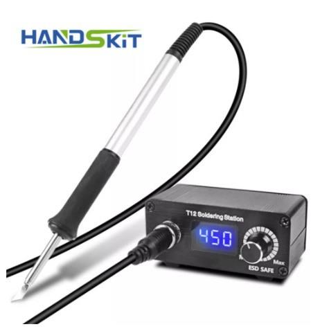 T12焊台数码管温度维修烙铁设备便携式家用电子维修工具套装