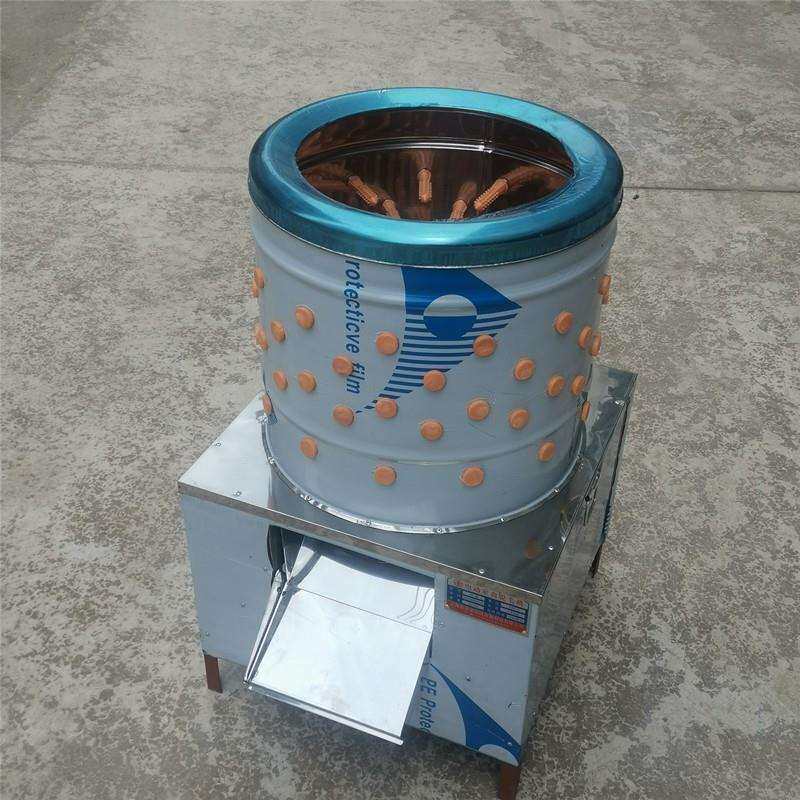 60型家禽脱毛机 自动脱毛机器 电动拔鸡鸭毛机 家用去毛机 打毛机