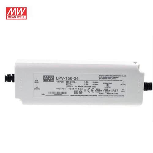 亮字LED电源供应器LPV-150W恒压变压器AC转DC橱柜灯投光灯电源