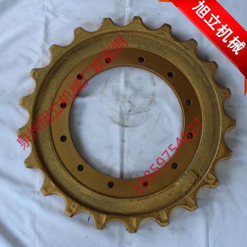 挖掘机配件现货供应EC80驱动齿 厂家直供四轮一带链条链轨