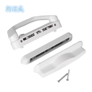 铝合金玻璃门隔断对开阳台拉手锁推拉门锁移门勾锁单边豪华对接锁