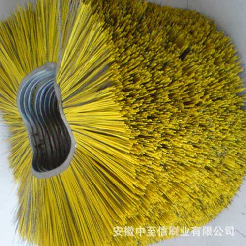 厂家直供除雪耐磨机械扫雪刷片 环卫刷机洗刷辊 凹凸型清雪刷辊