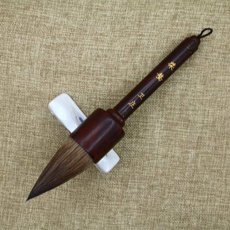 卫庄【桀骜】出锋6.5口径3大号毛笔熊豪兼毫书法大斗笔对联作品用