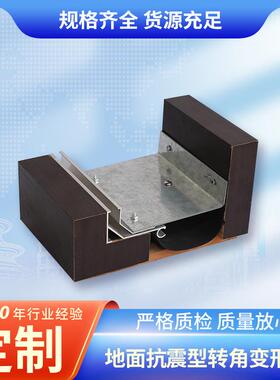 地面橡胶嵌平型变形缝FRWS楼面变形缝成品伸缩缝盖板缝厂家现货