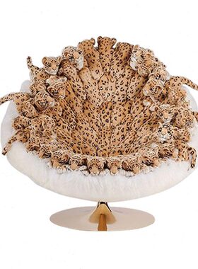 C座椅动物ONL懒人IOL意大利创意羊毛单人熊玩偶 E椅轻奢APCT沙发