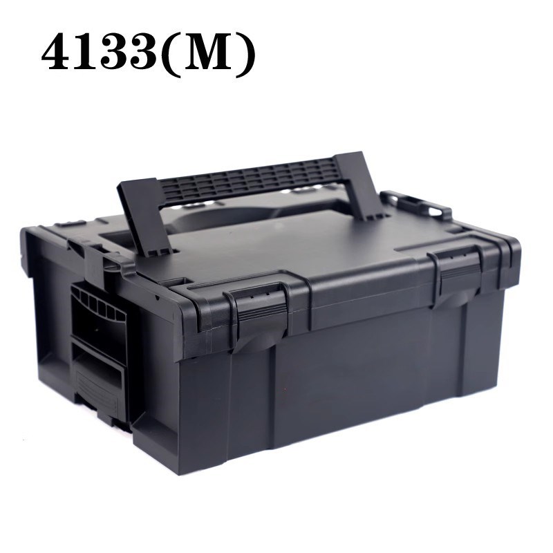 手提堆叠式五金工具箱p电钻电工木匠装修师傅多层组合收纳盒子