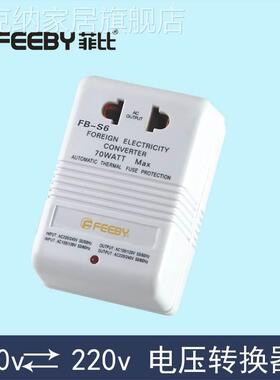 电压转换器110v转2n20v电源变压器小家电220v转110v充电转换转接