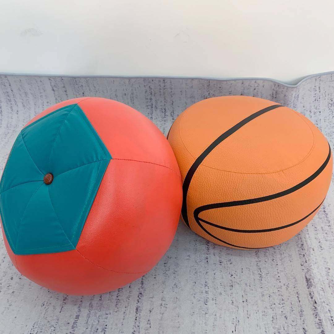 皮凳子圆凳现代实木穿鞋凳沙发凳小皮墩茶几简约家用小矮凳换