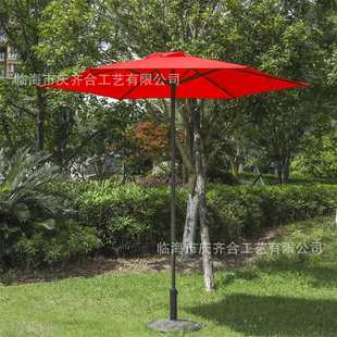 2.5m手推中柱伞颜色定制户外遮阳伞厂家直销