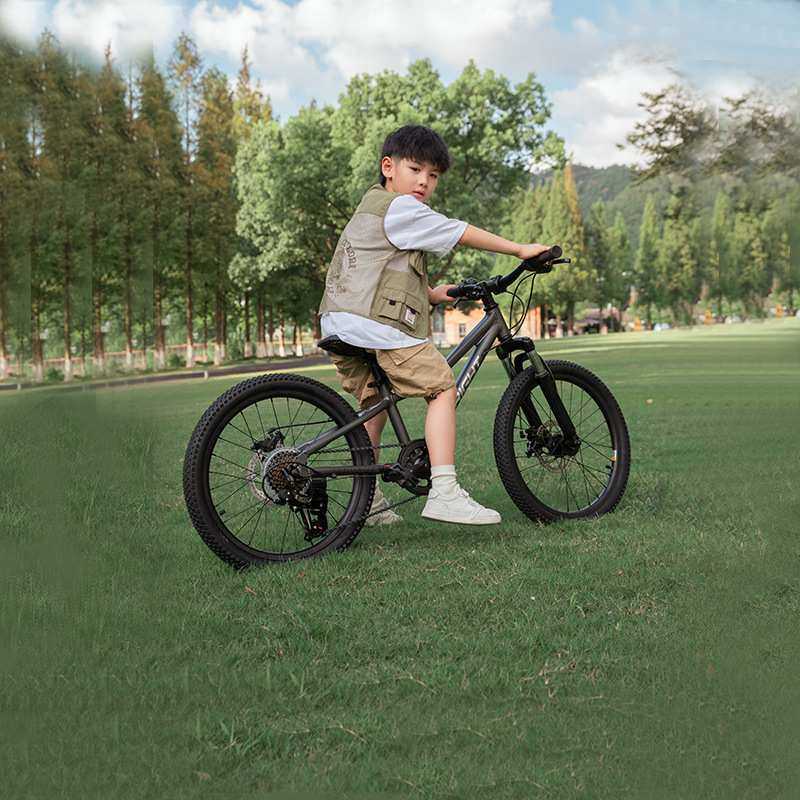 新款途锐达自行车青少年男孩女20/24/26寸机械碟刹变速山地车M700