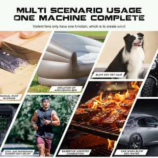 11万转JARVIS贾维斯F31暴力风扇高速无刷涡轮电机三档可调吹风机