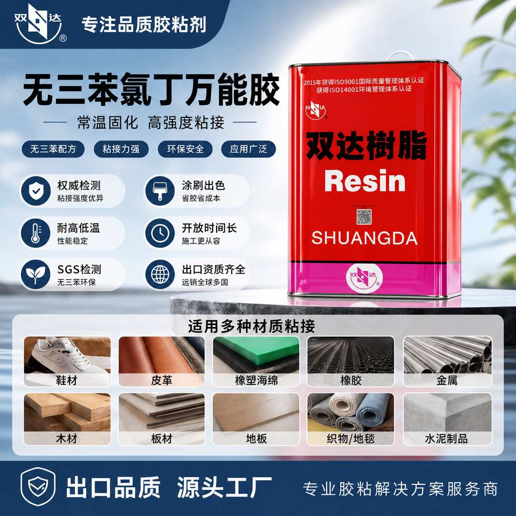 超纤皮革软性黄胶 体育护具橱柜门板软包胶水 耐高温环保氯丁胶