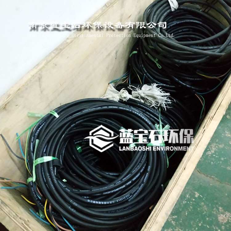 潜水搅拌推流机纯铜丝电缆线规格齐全 中煤上上水密电缆橡胶配件