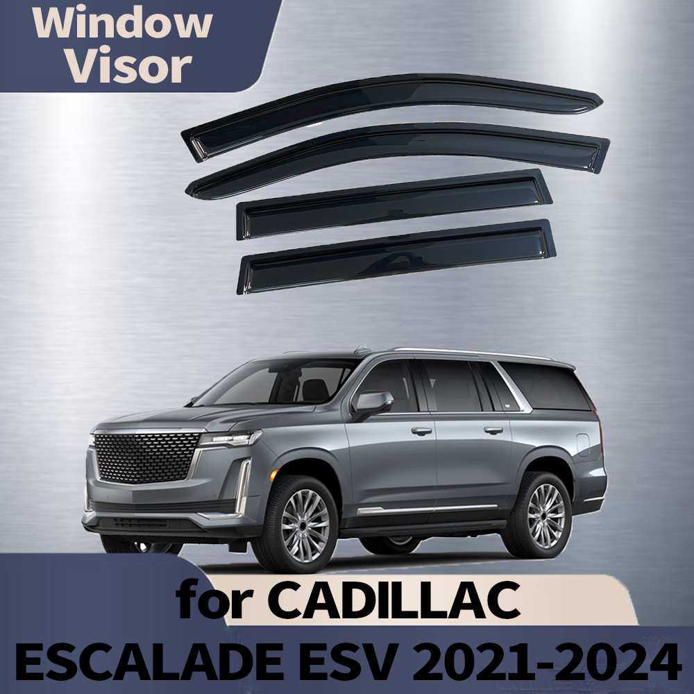适用凯迪拉克CADILLAC ESCALADE ESV 2021-2024晴雨挡侧窗导流板