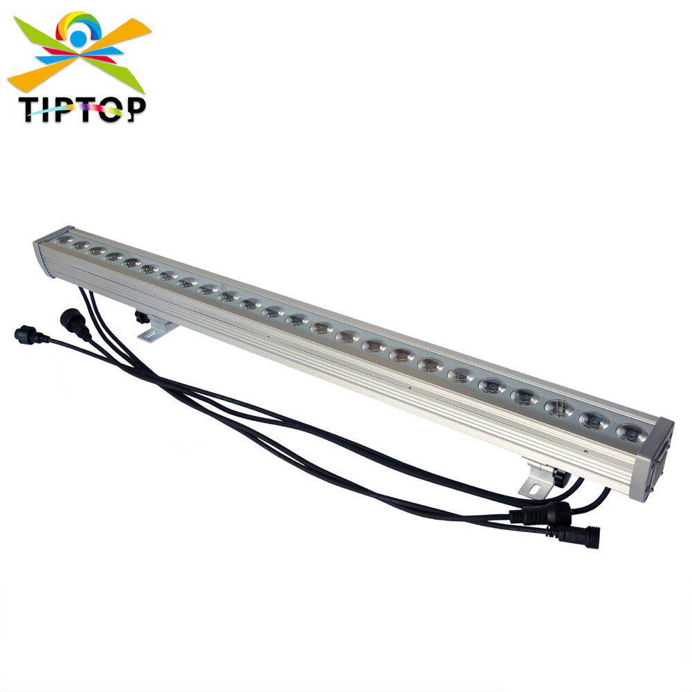 跨境供应LED洗墙灯 24颗3W12W灯珠染色灯 1米长条户外亮化舞台灯