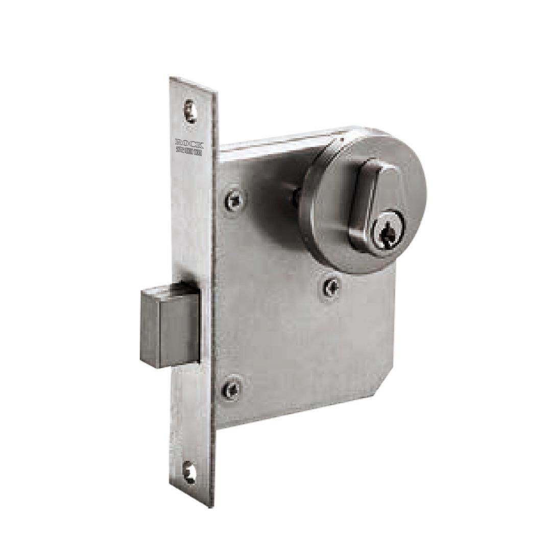 304不锈钢国标防火锁过道锁管井锁逃生锁闭门器工程配套五金