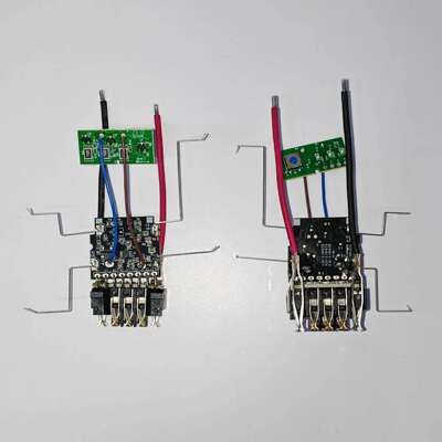 替代DEW得伟20V工具电池保护板DCB206 6AH 5芯10芯18650 原款大板