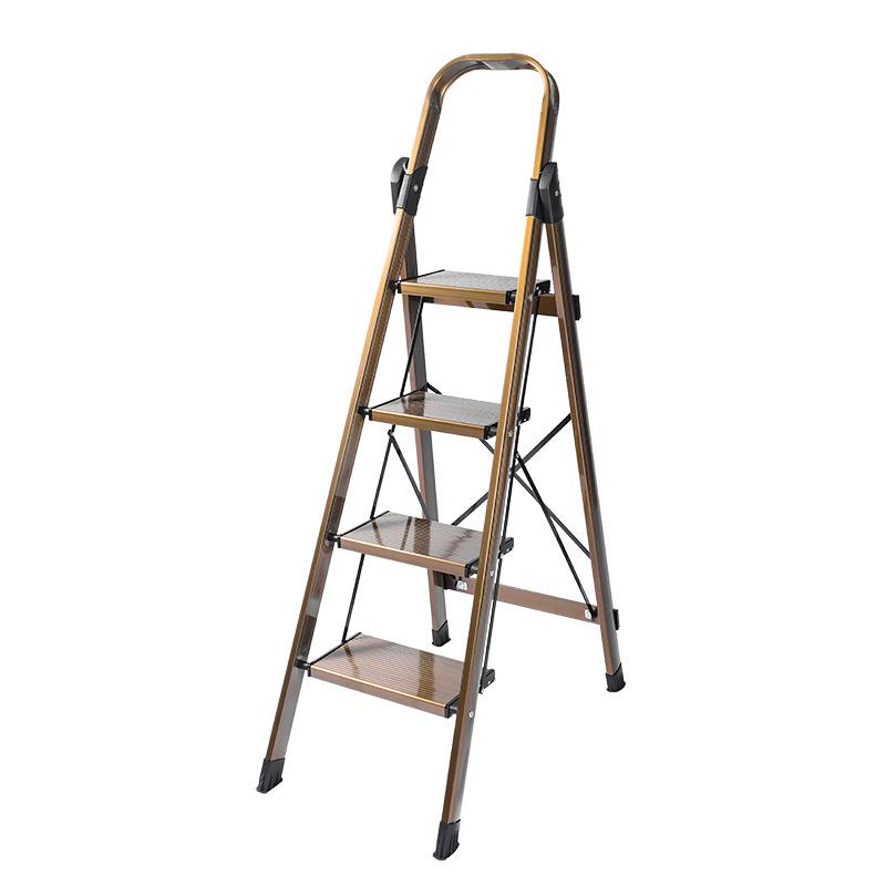 铝合金梯子家用安全加厚折叠室内多功能人字梯伸缩楼梯小扶梯阁楼