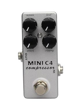 Moskyaudio MINI C4 COMPRESSOR 乐器压缩效果器 厂家