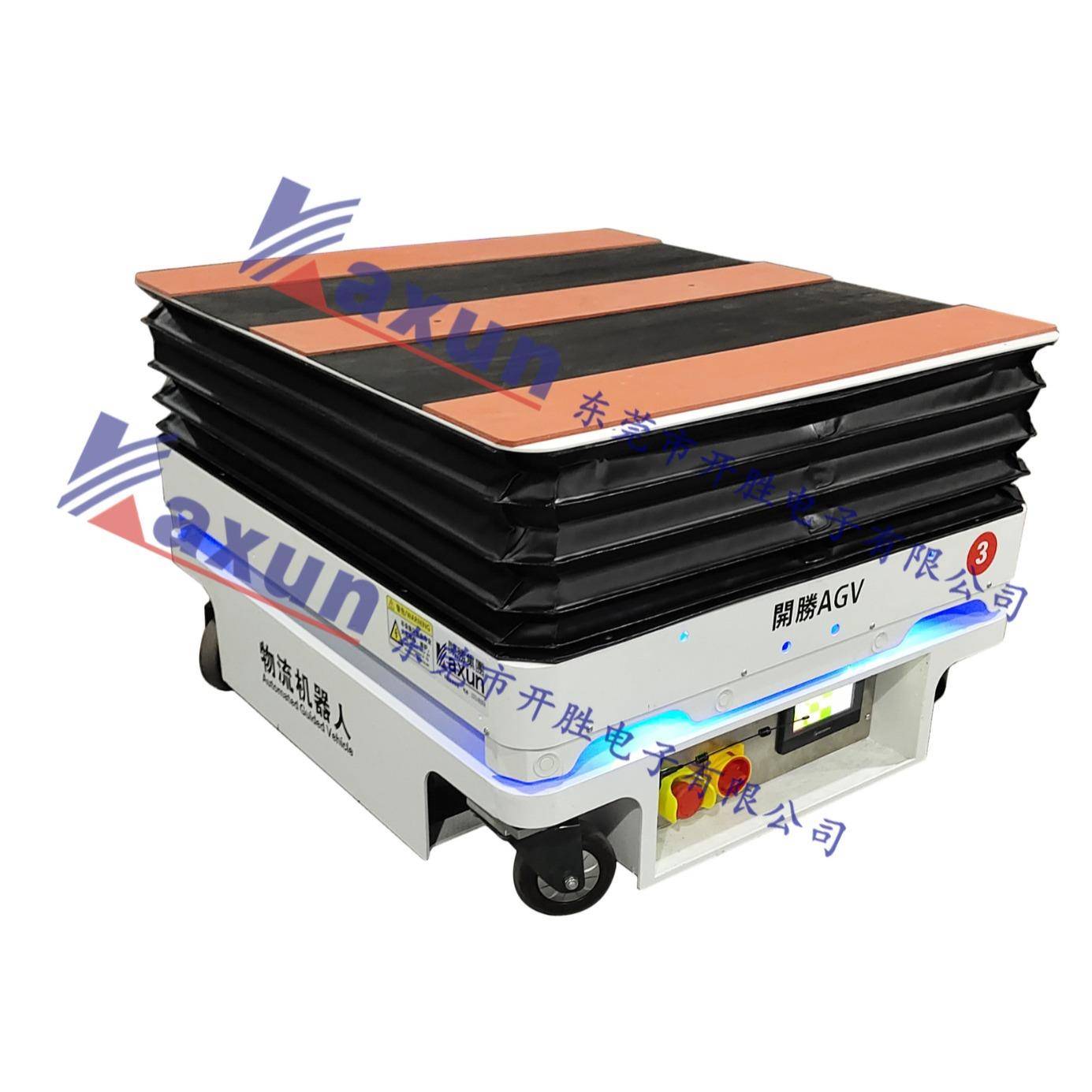 顶升搬动机器人AGV物流小车重载举升式二维码导航自动运货小车