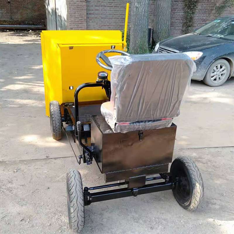 电动工程翻斗车 倒骑驴翻斗车 工地电动自卸灰斗车 农用翻斗