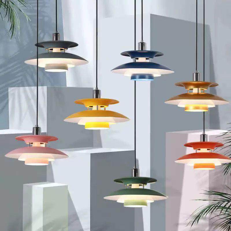 丹麦餐厅吊灯设计师款灯具北欧艺术飞碟灯PH5吊灯创意餐桌吧台灯,电子元器件市场,其它元器件,淘宝优惠券,粉丝福利购,淘宝优惠卷