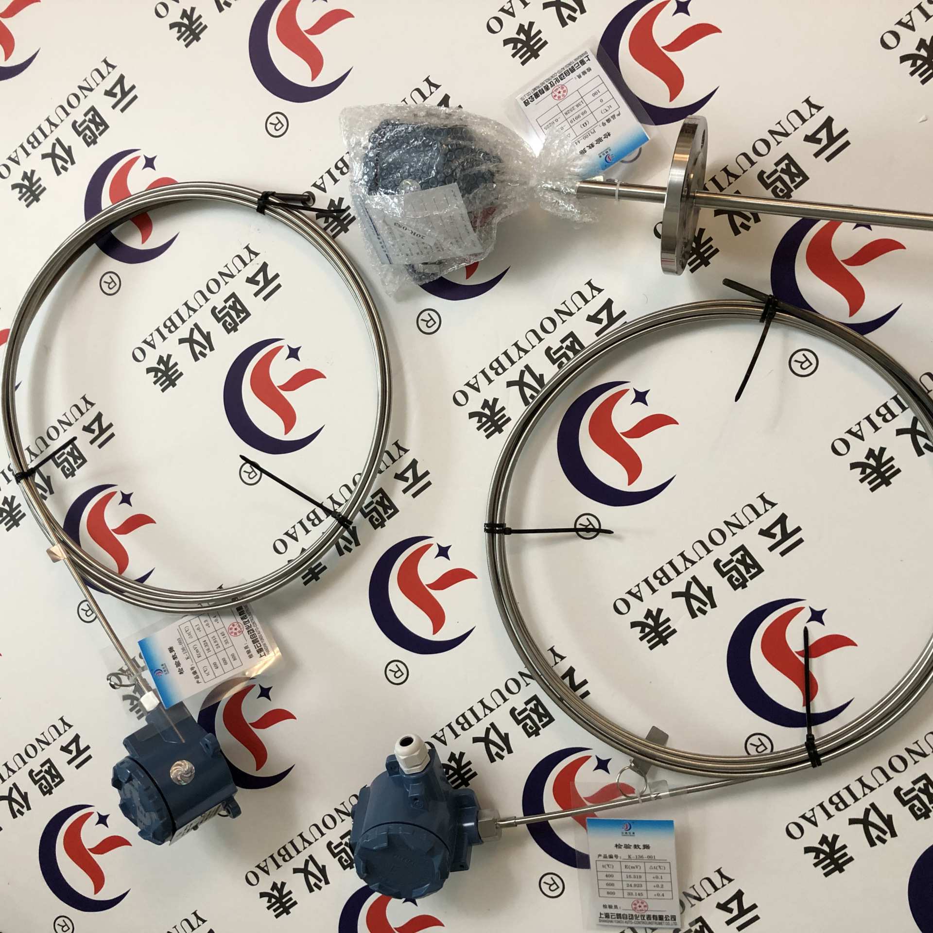 WZPK-565\WZPK2-238\WZPK2-306SA压缩机用补偿导线式铠装热电阻