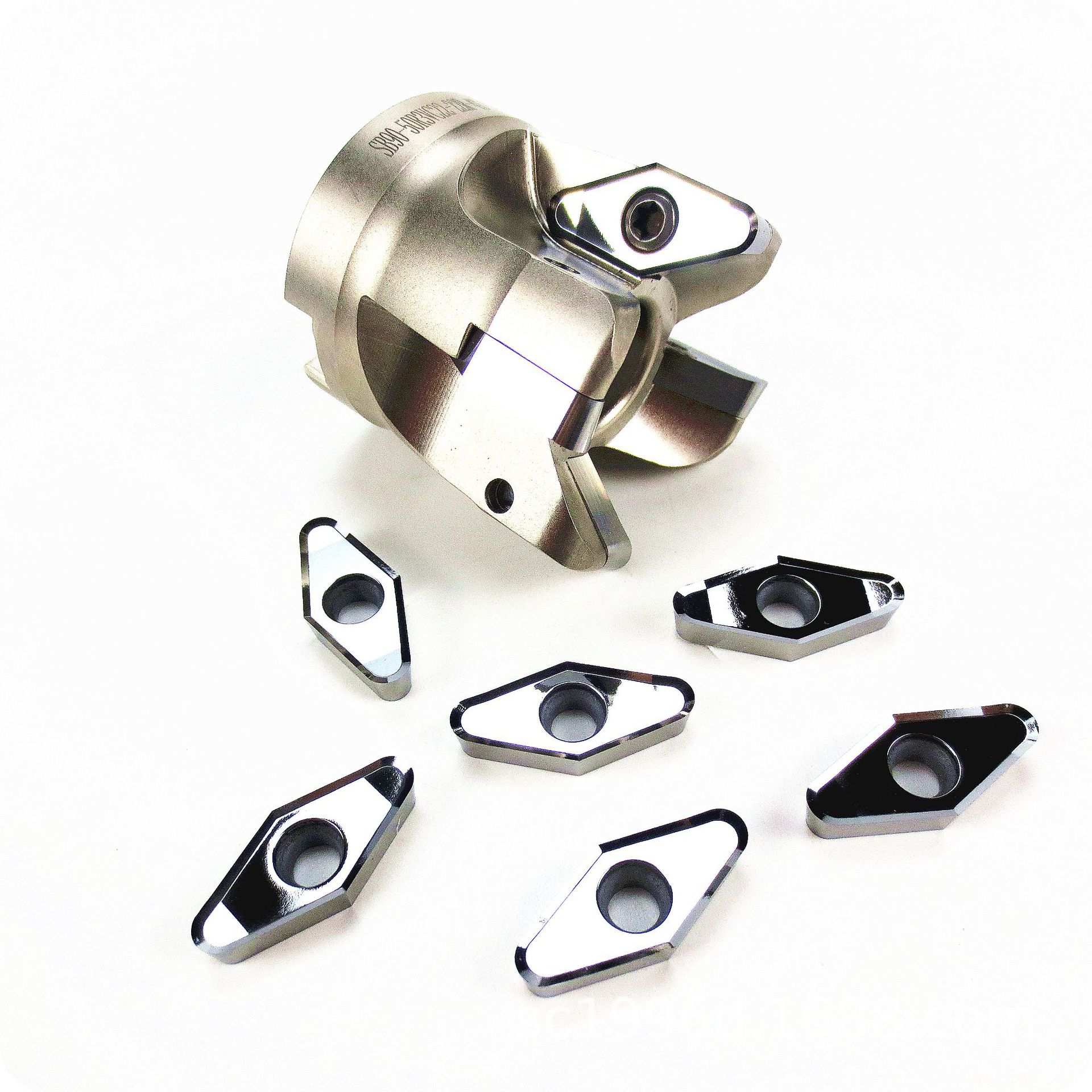 四川天虎快进给铝用刀盘/快进给面铣刀：SB90-50R3VC22-22R-4T