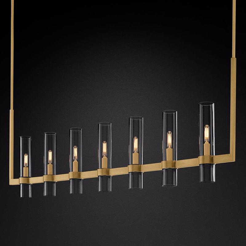 全铜后现代简约轻奢客厅设计师别墅餐厅艺术酒店吧台工程装饰吊灯