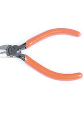 钢盾工具 电子剪切钳斜嘴钳弯刃4寸5寸S035053 S035054