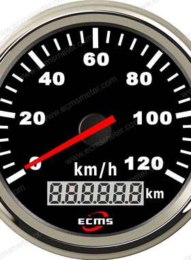 ECC改装车汽车电车房车卡车脉冲信号速度里程表0-120KM/H