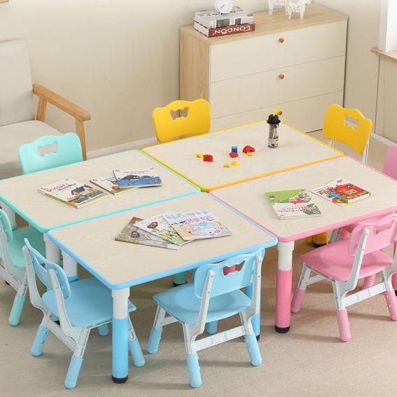 儿童升降家用防滑塑料幼儿园加厚可拆装儿童写字椅跨境工厂一件