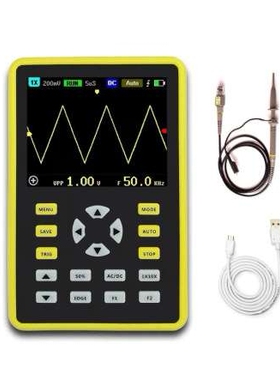 5012H 2.4英寸IPS屏幕数字示波器500 MS/s采样率100MHz模拟带宽